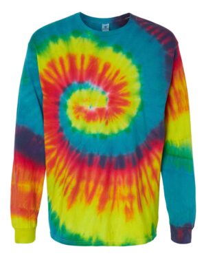 Colortone Unisex Tie-Dyed Long Sleeve T-Shirt - Image 40