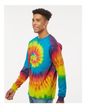 Colortone Unisex Tie-Dyed Long Sleeve T-Shirt - Image 44