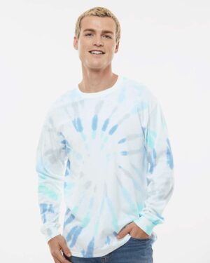 Colortone Unisex Tie-Dyed Long Sleeve T-Shirt - Image 24