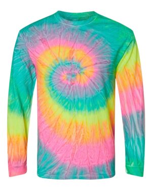 Colortone Unisex Tie-Dyed Long Sleeve T-Shirt - Image 33