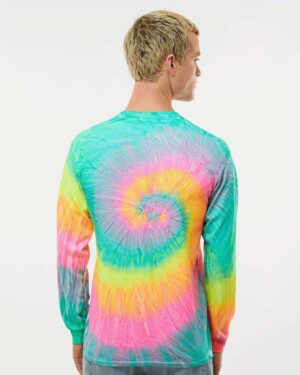 Colortone Unisex Tie-Dyed Long Sleeve T-Shirt - Image 38