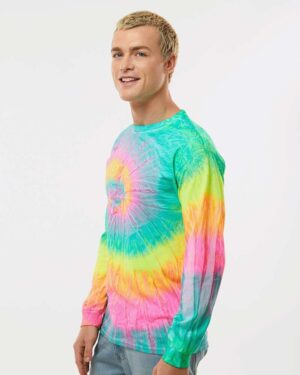 Colortone Unisex Tie-Dyed Long Sleeve T-Shirt - Image 37