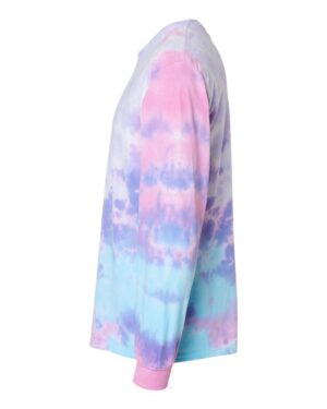 Colortone Unisex Tie-Dyed Long Sleeve T-Shirt - Image 5