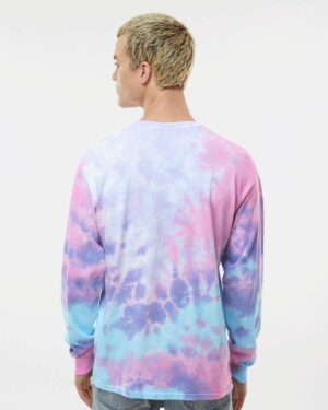 Colortone Unisex Tie-Dyed Long Sleeve T-Shirt - Image 8