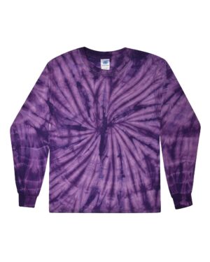 Colortone Unisex Tie-Dyed Long Sleeve T-Shirt - Image 50