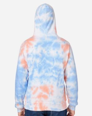 J. America Men's Tie-Dyed Fleece Hooded Sweatshirt - Image 42
