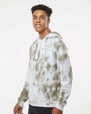 J. America Men's Tie-Dyed Fleece Hooded Sweatshirt - Image 29