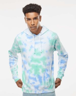 J. America Men's Tie-Dyed Fleece Hooded Sweatshirt - Image 22