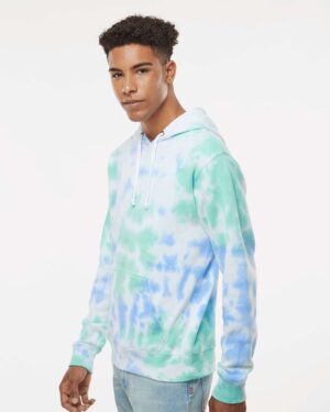 J. America Men's Tie-Dyed Fleece Hooded Sweatshirt - Image 23