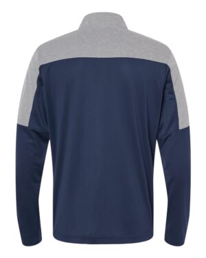 Adidas Men's Ultimate365 Lightweight Colorblocked Quarter-Zip Pullover - Image 8