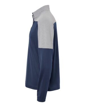 Adidas Men's Ultimate365 Lightweight Colorblocked Quarter-Zip Pullover - Image 9