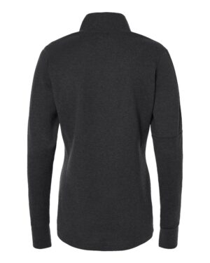 Adidas Women's 3-Stripes Quarter-Zip Sweater Pullover - Image 8