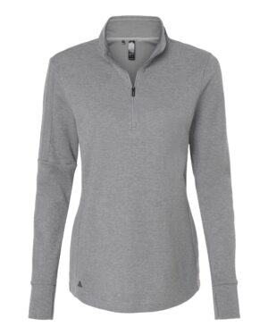 Adidas Women's 3-Stripes Quarter-Zip Sweater Pullover - Image 31