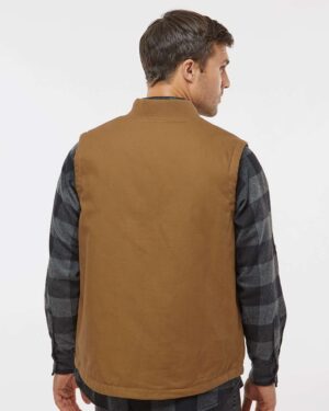 Independent Trading Co. Men's Insulated Canvas Workwear Vest - Image 12