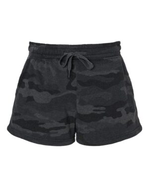 Independent Trading Co. Women’s Lightweight California Wave Wash Fleece Shorts - Image 7