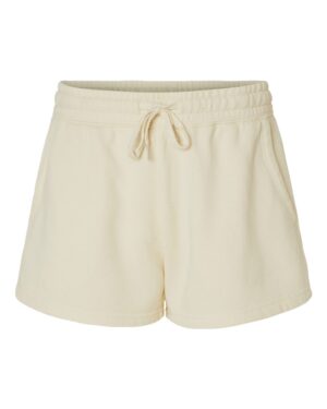 Independent Trading Co. Women’s Lightweight California Wave Wash Fleece Shorts - Image 19