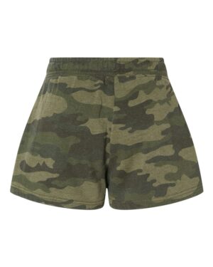 Independent Trading Co. Women’s Lightweight California Wave Wash Fleece Shorts - Image 32