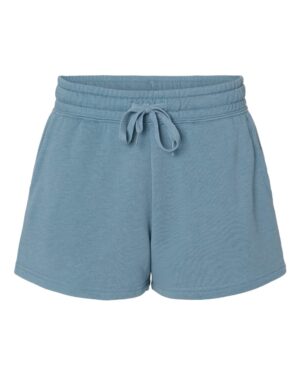 Independent Trading Co. Women’s Lightweight California Wave Wash Fleece Shorts - Image 37