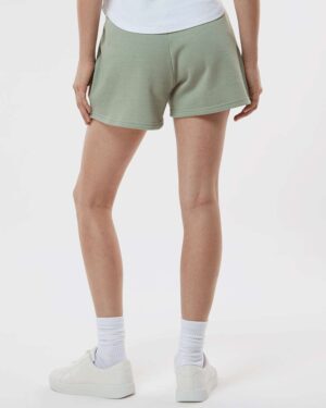 Independent Trading Co. Women’s Lightweight California Wave Wash Fleece Shorts - Image 48