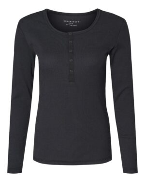 Boxercraft Women's Harper Long Sleeve Henley - Image 1