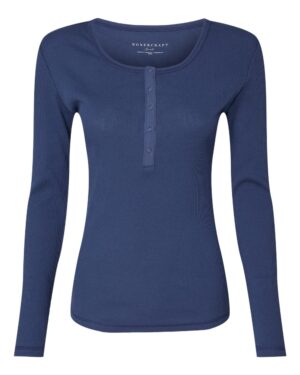Boxercraft Women's Harper Long Sleeve Henley - Image 9
