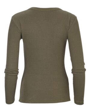 Boxercraft Women's Harper Long Sleeve Henley - Image 16