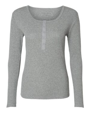 Boxercraft Women's Harper Long Sleeve Henley - Image 24