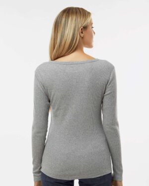 Boxercraft Women's Harper Long Sleeve Henley - Image 29