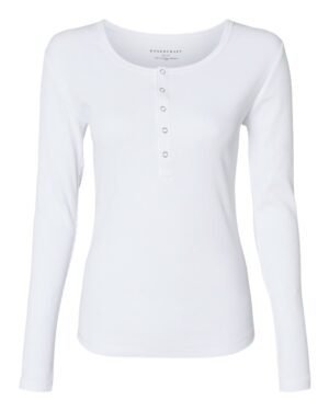 Boxercraft Women's Harper Long Sleeve Henley - Image 37