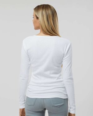 Boxercraft Women's Harper Long Sleeve Henley - Image 42