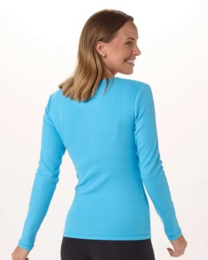 Boxercraft Women's Harper Long Sleeve Henley - Image 31