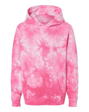 Independent Trading Co. Youth Midweight Tie-Dyed Hooded Sweatshirt - Image 25