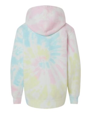 Independent Trading Co. Youth Midweight Tie-Dyed Hooded Sweatshirt - Image 32