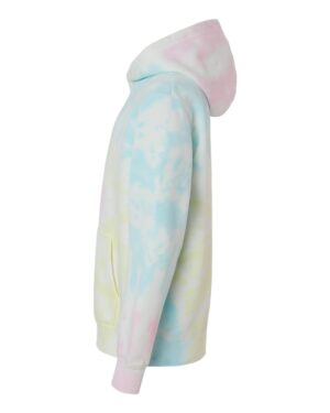 Independent Trading Co. Youth Midweight Tie-Dyed Hooded Sweatshirt - Image 33