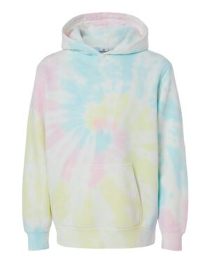 Independent Trading Co. Youth Midweight Tie-Dyed Hooded Sweatshirt - Image 31