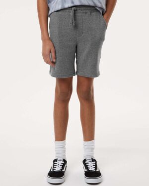 Independent Trading Co. Youth Lightweight Special Blend Fleece Shorts - Image 16