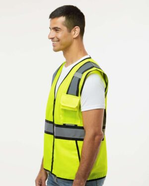 Kishigo Unisex Standard Contrast Vest - Image 5