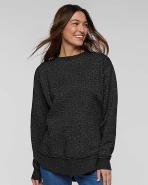 LAT Women's Weekend Fleece Crewneck Sweatshirt - Image 10