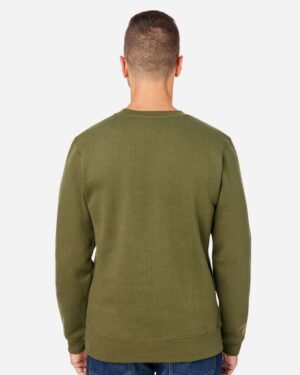 J. America Unisex Premium Fleece Crewneck Sweatshirt - Image 9