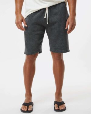 J. America Unisex Triblend Fleece Shorts - Image 10