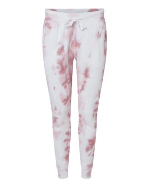 J. America Unisex Tie-Dyed Fleece Joggers - Image 7