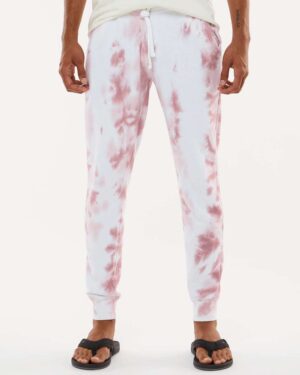 J. America Unisex Tie-Dyed Fleece Joggers - Image 10
