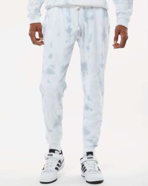J. America Unisex Tie-Dyed Fleece Joggers - Image 16