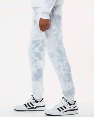 J. America Unisex Tie-Dyed Fleece Joggers - Image 17