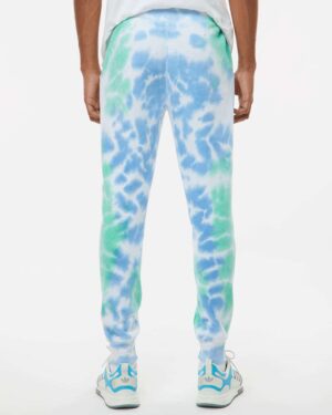 J. America Unisex Tie-Dyed Fleece Joggers - Image 24