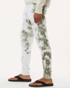 J. America Unisex Tie-Dyed Fleece Joggers - Image 29