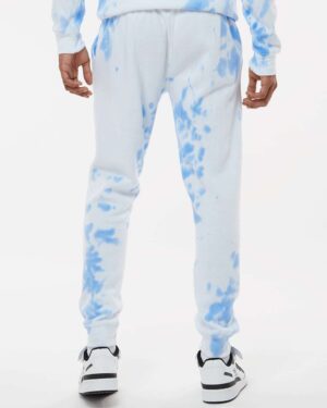 J. America Unisex Tie-Dyed Fleece Joggers - Image 36