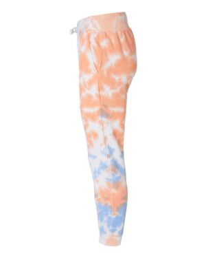 J. America Unisex Tie-Dyed Fleece Joggers - Image 39