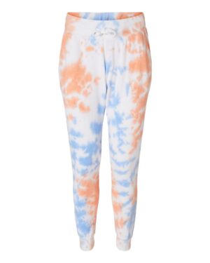 J. America Unisex Tie-Dyed Fleece Joggers - Image 37