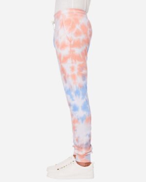 J. America Unisex Tie-Dyed Fleece Joggers - Image 41